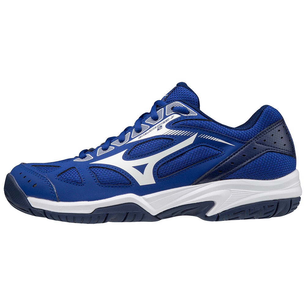 Scarpe Volley Mizuno Cyclone Speed 2 Uomo - Blu/Bianche - 75496-BARD